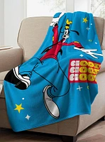 Disney Goofy Guy Micro Raschel Throw