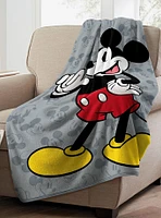 Disney Mickey Mouse This Is Mickey Micro Raschel Throw