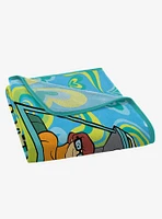 Scooby-Doo! Groovy Baby Micro Raschel Throw