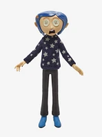 Super7 Coraline SuperSize Button Eyes Coraline Glow-in-the-Dark Figure