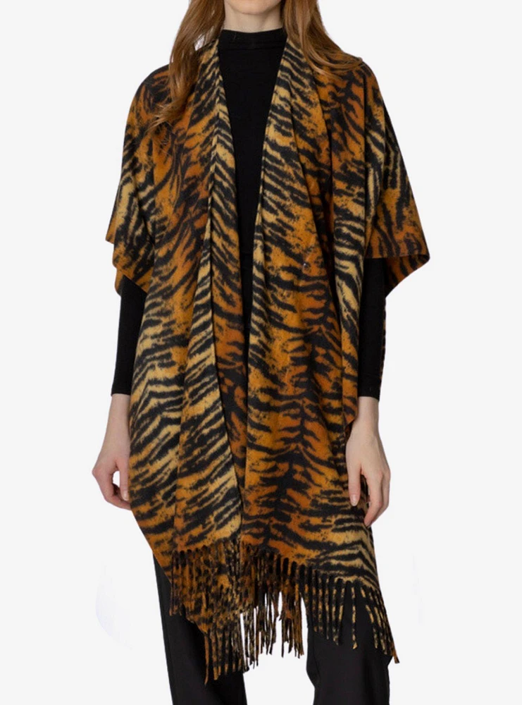 Tiger Print Kimono