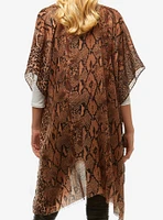 Snake Print Kimono