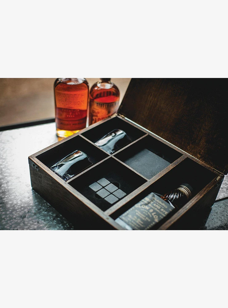 NFL Kansas City Chiefs Whiskey Box Gift Set