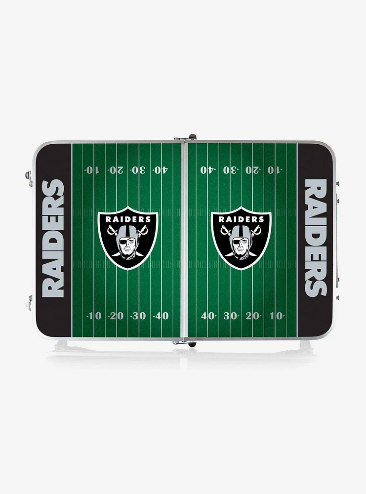 NFL Las Vegas Raiders Mini Portable Concert Table