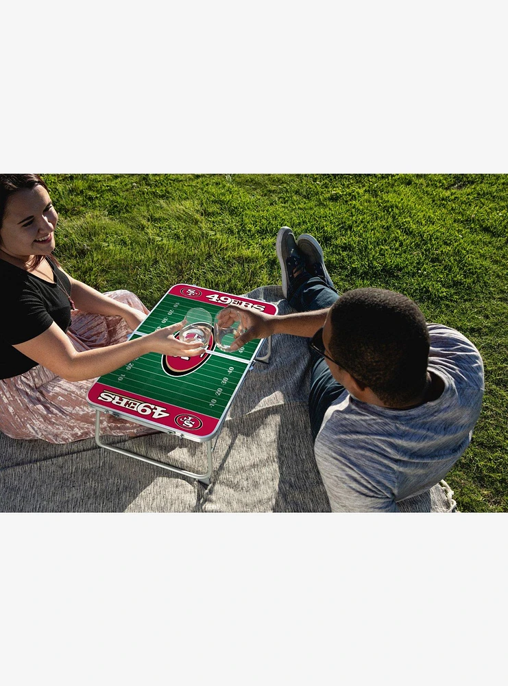 NFL San Francisco 49ers Mini Portable Concert Table