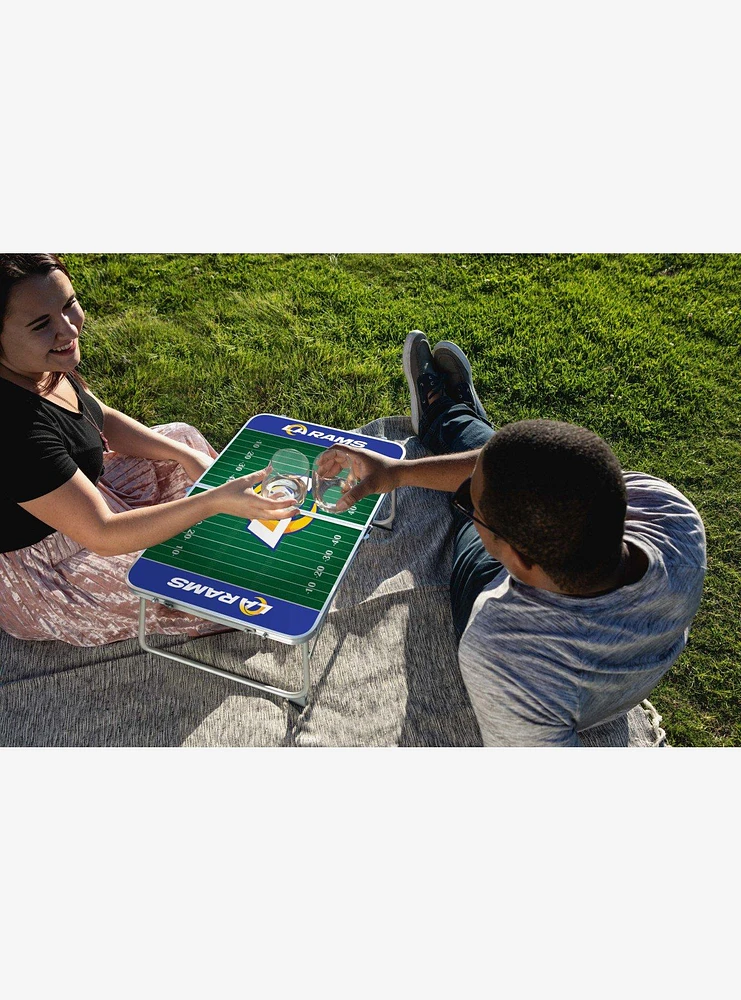 NFL Los Angeles Rams Mini Portable Concert Table