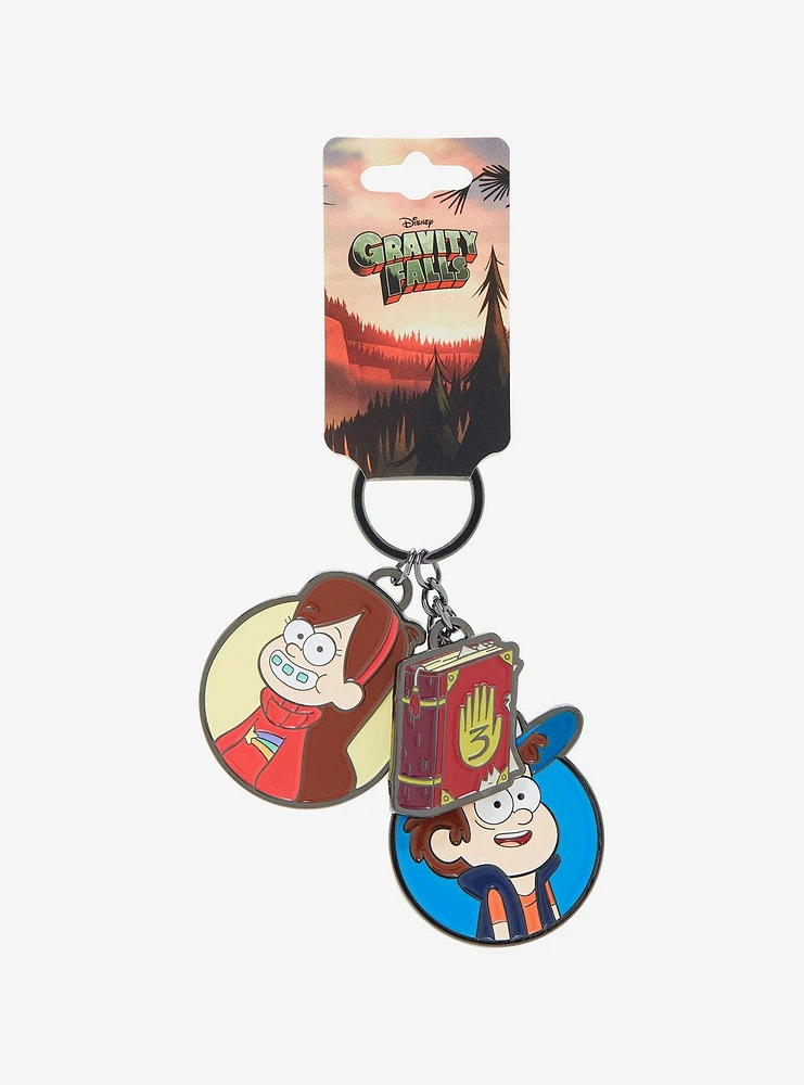 Disney Gravity Falls Dipper & Mabel Key Chain