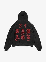 21 Savage Eyes Two-Sided Hoodie