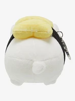 Tasty Peach Tamago Sushi Meowchi Keychain Plush