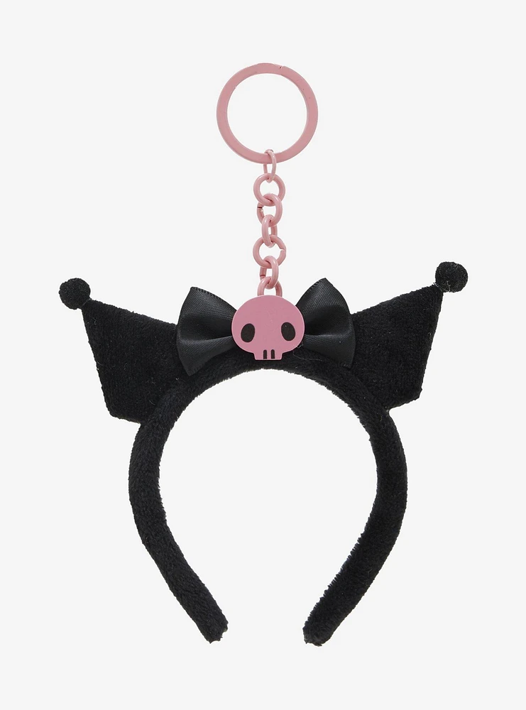 Kuromi Mini Headband Key Chain