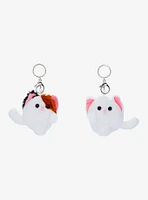 Cat Plush Magnetic Best Friend Key Chain Set