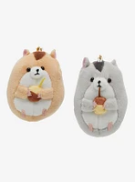 Nikomei Squirrel Buddies Magnetic Plush Key Chain Set