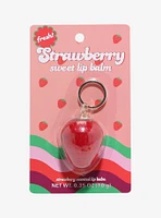 Strawberry Lip Balm Key Chain