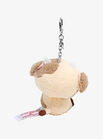 Cuddle Barn Moocha The Coffee Cow Plush Key Chain