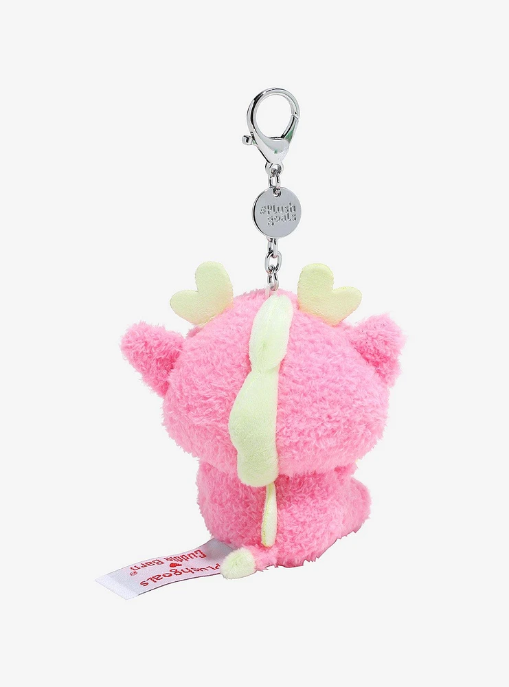 Cuddle Barn Dorian The Dragon Fruit Dragon Plush Key Chain