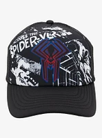 Marvel Spider-Man: Across The Spider-Verse Spider-Man 2099 Trucker Hat