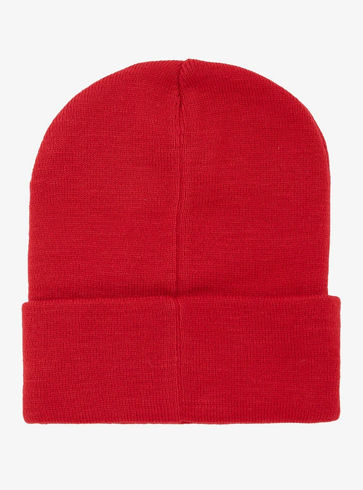 Marvel Red Logo Beanie