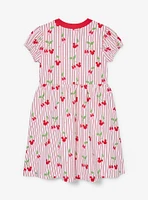 Disney Mickey & Minnie Cherry Silhouette Toddler Dress — BoxLunch Exclusive