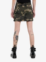 Camouflage Cargo Skirt