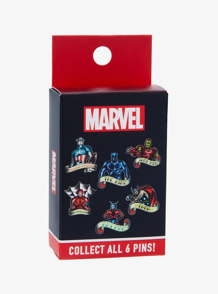 Marvel Tattoo Blind Box Enamel Pin