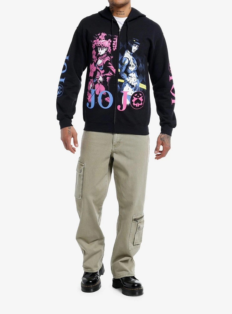 JoJo's Bizarre Adventure Gio & Bruno Split Hoodie