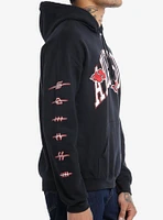 Naruto Shippuden Akatsuki Clouds Symbols Hoodie