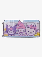 Sanrio Hello Kitty & Friends Snacks Driving Sunshade