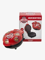 NCAA Ohio State University Buckeyes Brutus Buckeye Mini Waffle Maker