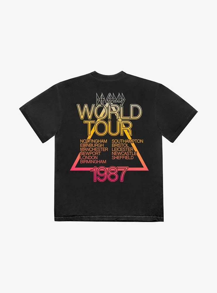 Def Leppard Hysteria Tour 1987 T-Shirt