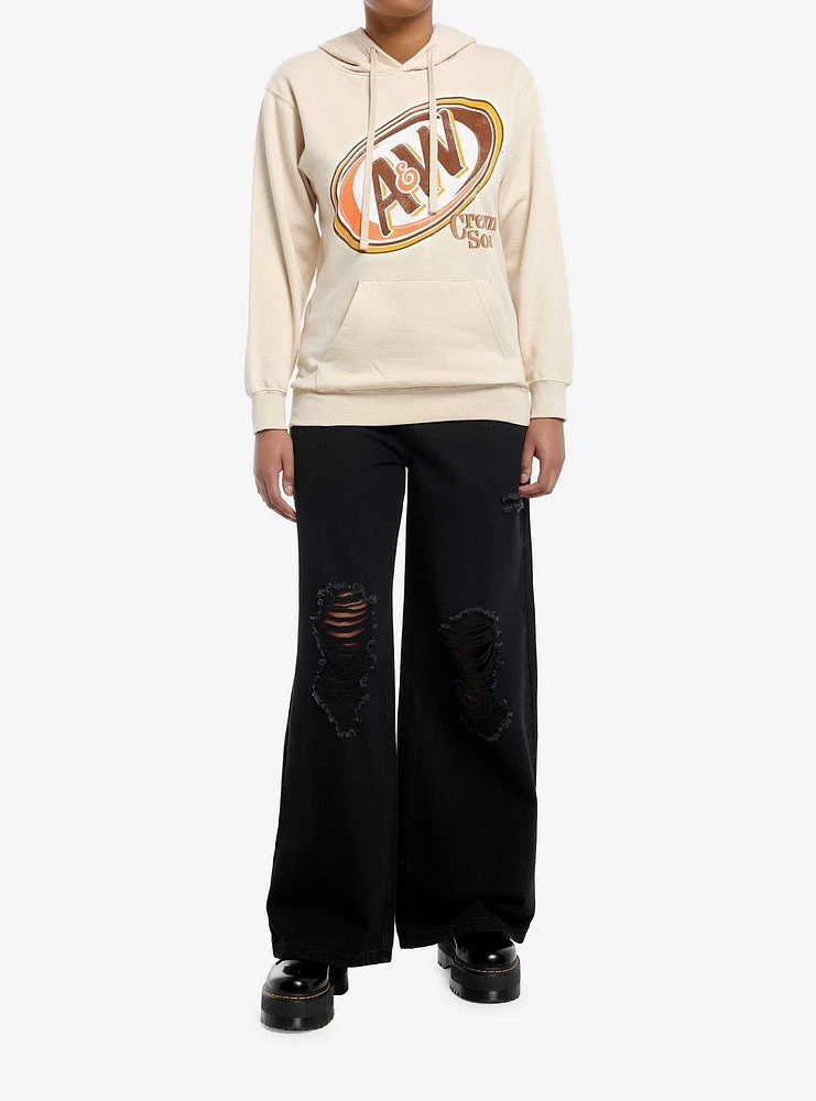 A&W Cream Soda Logo Girls Hoodie