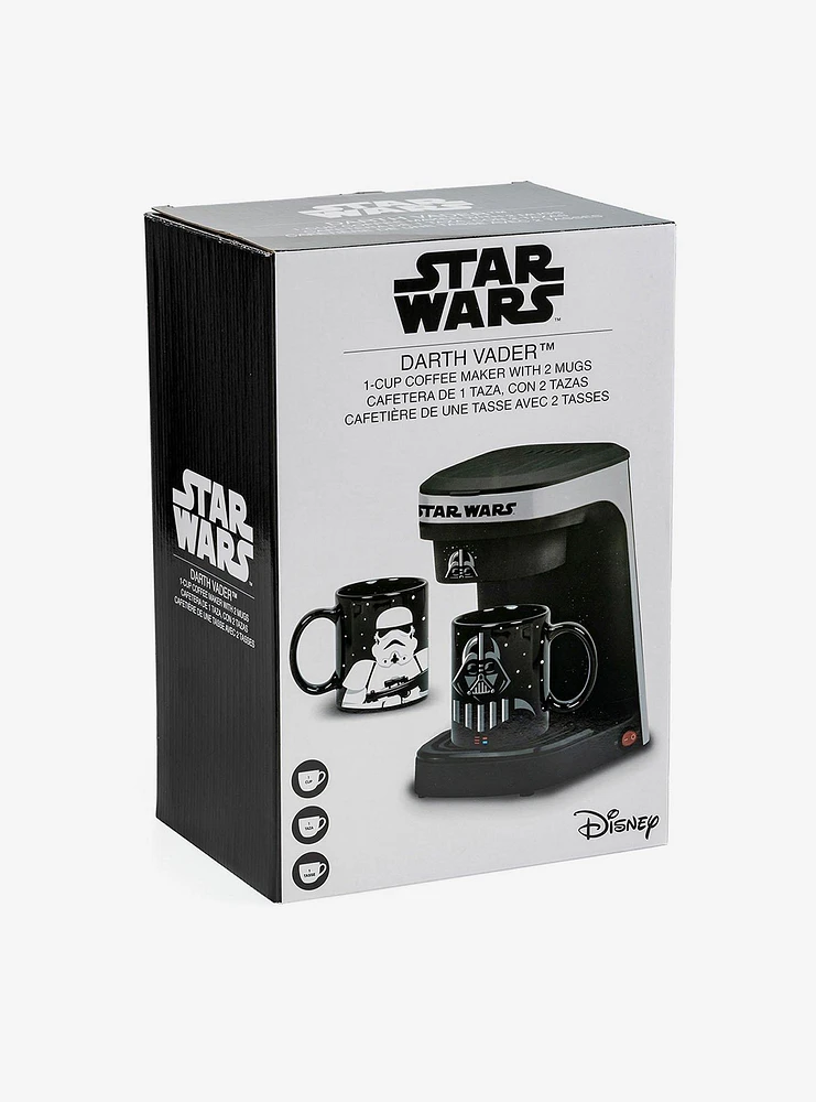 Star Wars Darth Vader & Stormtrooper Coffee Maker with Mugs