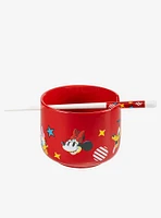 Disney Mickey Mouse Hot Pot with Ramen Bowls