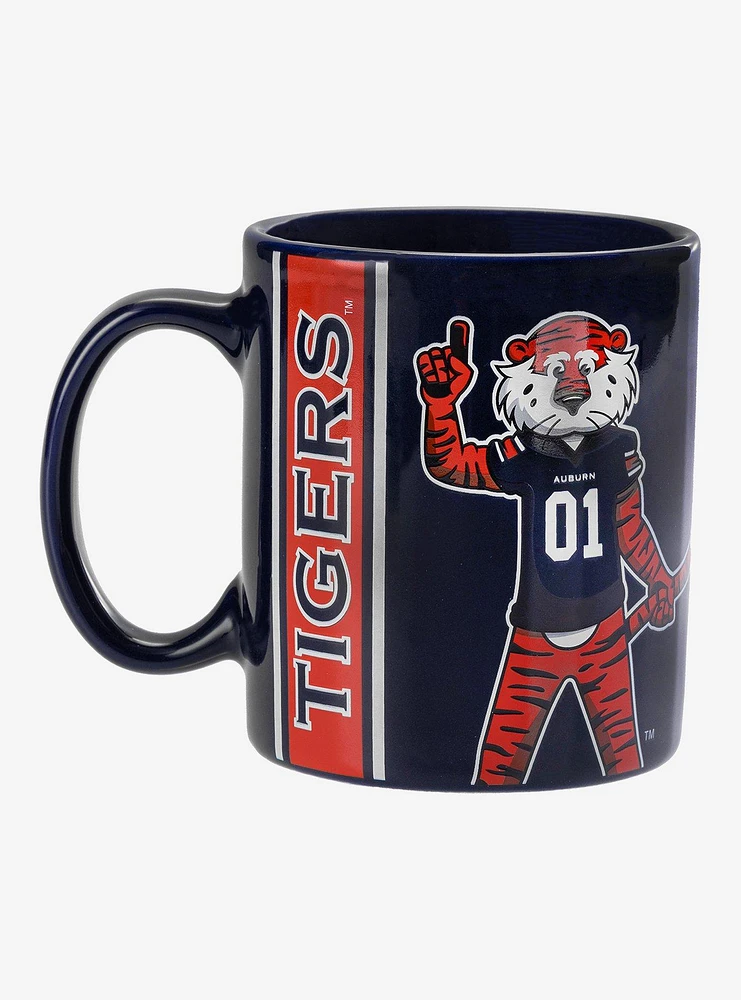 NCAA Auburn Tigers Aubie the Tiger Mug Warmer with Mug