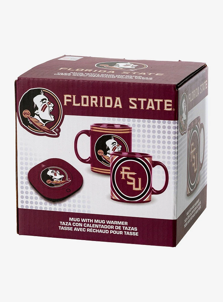 NCAA Florida State University Seminoles Chief Osceola Mug Warmer with Mug