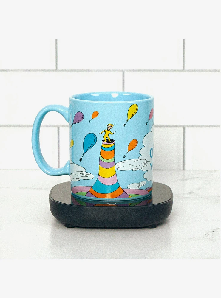 Dr. Seuss Oh the Places You'll Go Mug with Warmer