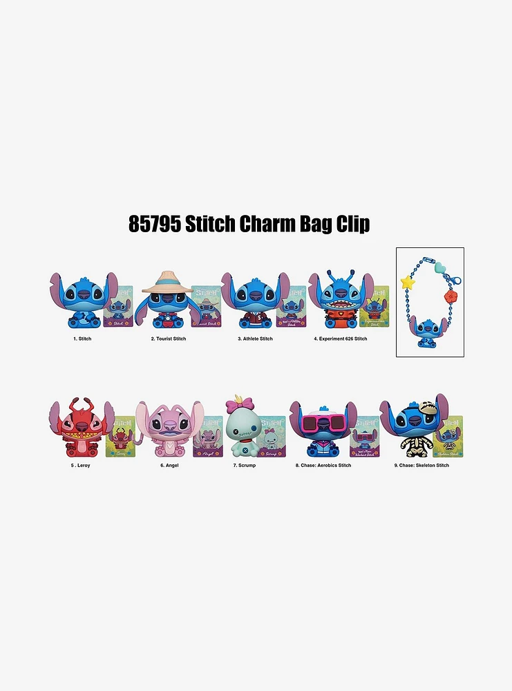 Disney Stitch Character Charm Blind Box Figural Bag Clip