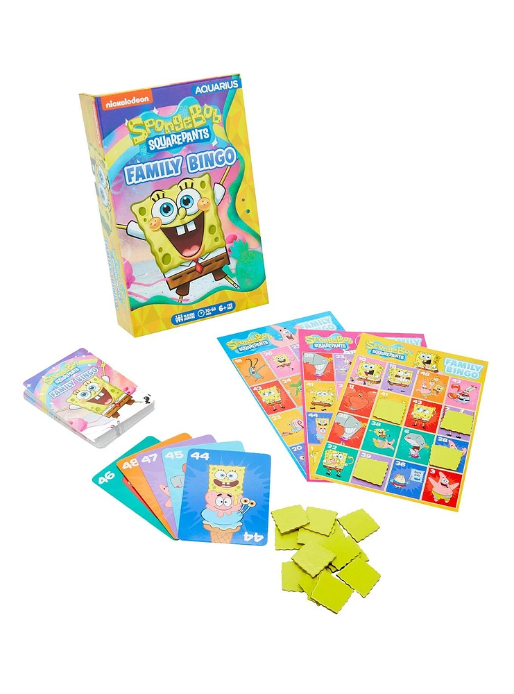 SpongeBob SquarePants Family Bingo Game