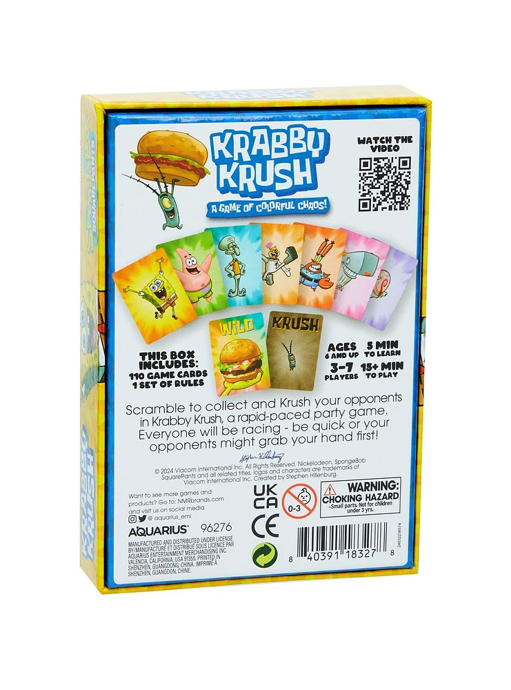 SpongeBob SquarePants Krabby Krush Game