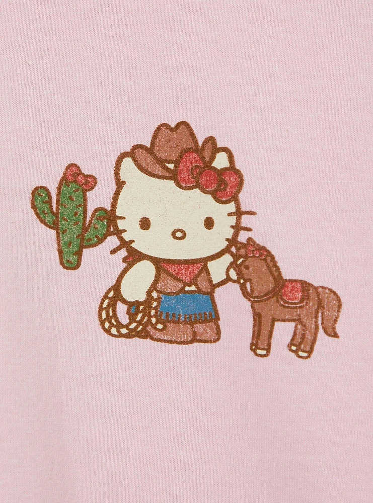 Sanrio Hello Kitty and Friends Howdy Women's Cropped T-Shirt