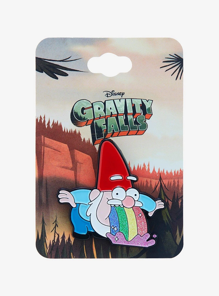 Disney Gravity Falls Rainbow Gnome Enamel Pin