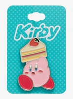 Kirby Cake Enamel Pin