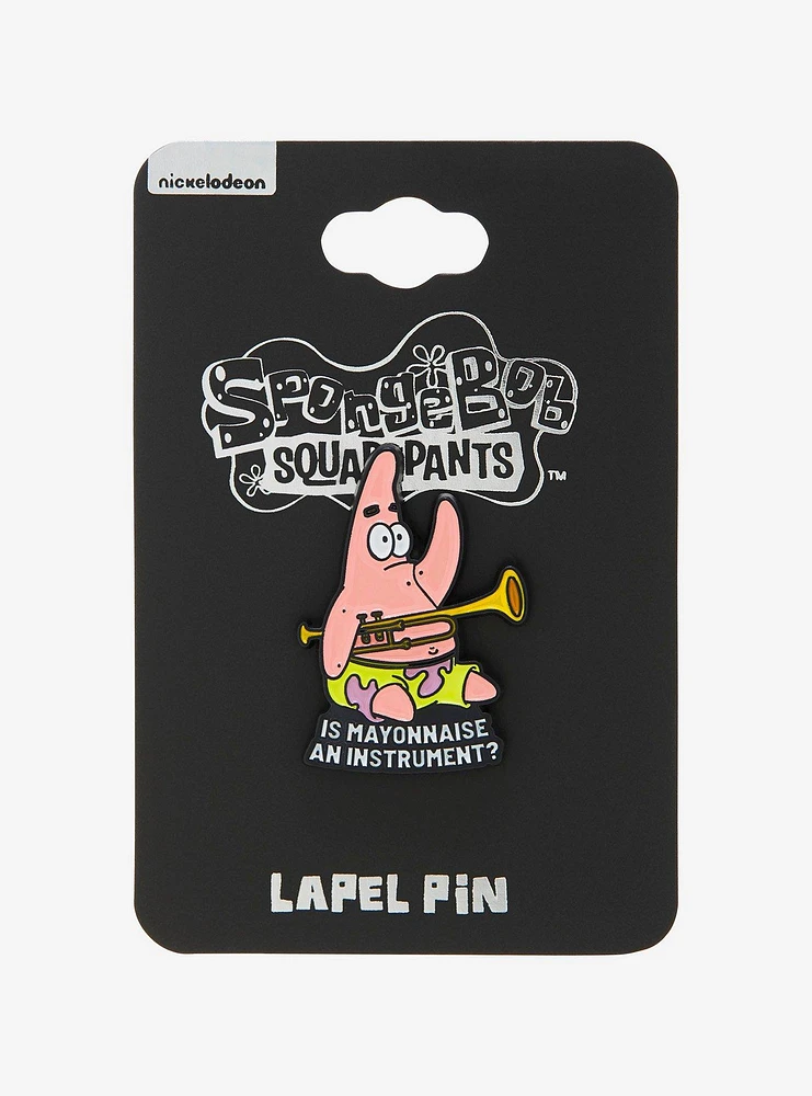 SpongeBob SquarePants Patrick Mayonnaise Enamel Pin