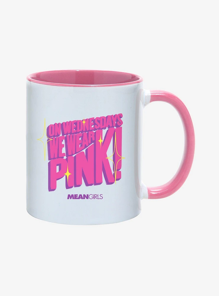 Mean Girls On Wednesday's We Wear Pink 11oz Mug