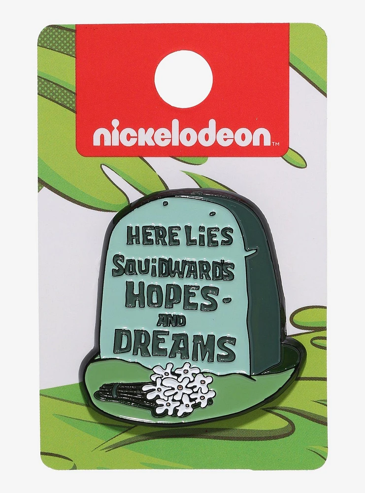 SpongeBob SquarePants Squidward's Hopes & Dreams Enamel Pin