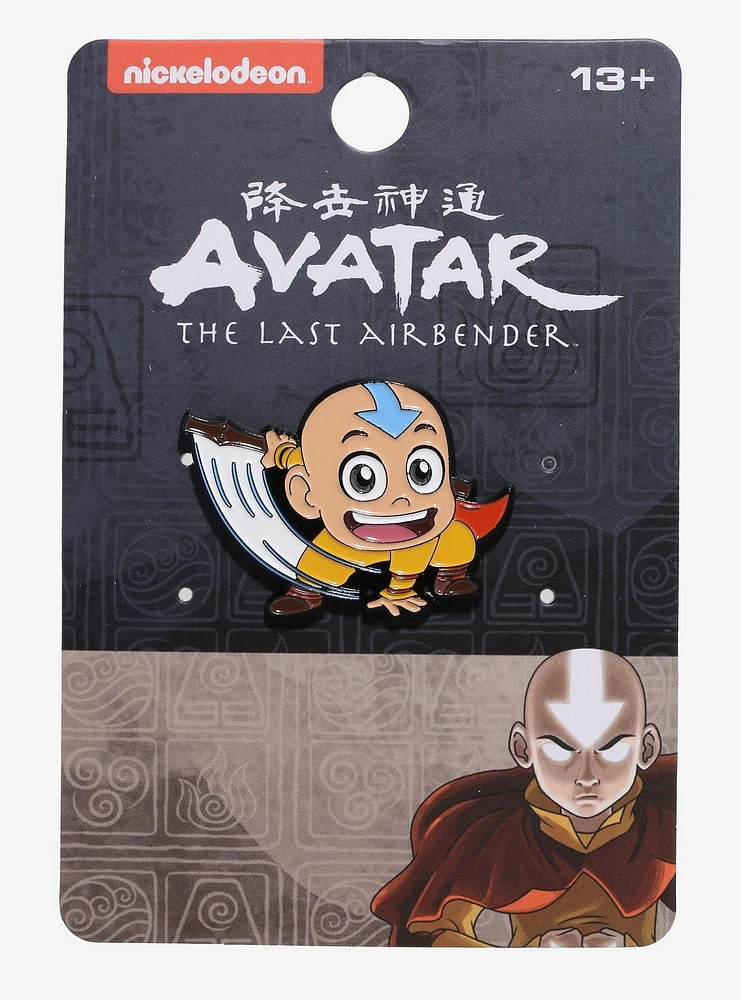 Avatar: The Last Air Bender Chibi Aang Enamel Pin