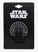 Star Wars Emperor Palpatine Spinner Enamel Pin