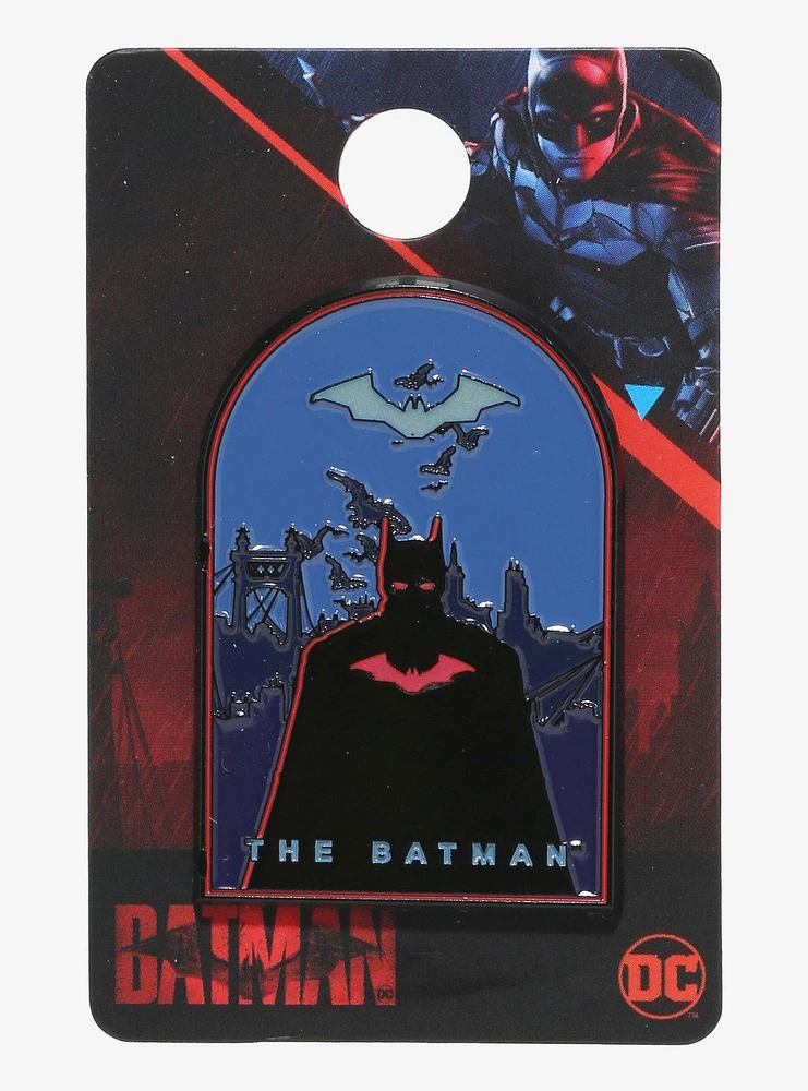 DC Comics The Batman Silhouette Enamel Pin