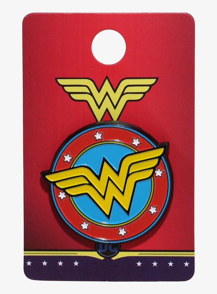 DC Comics Wonder Woman Logo Enamel Pin