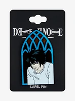 Death Note L Stained Glass Enamel Pin