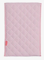Sonix Pink Gingham Quilted Laptop Sleeve